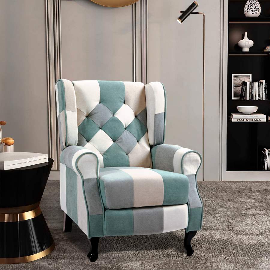 Sedia Poltrona Patchwork Poltrona Patchwork Casa Shop Poltrone