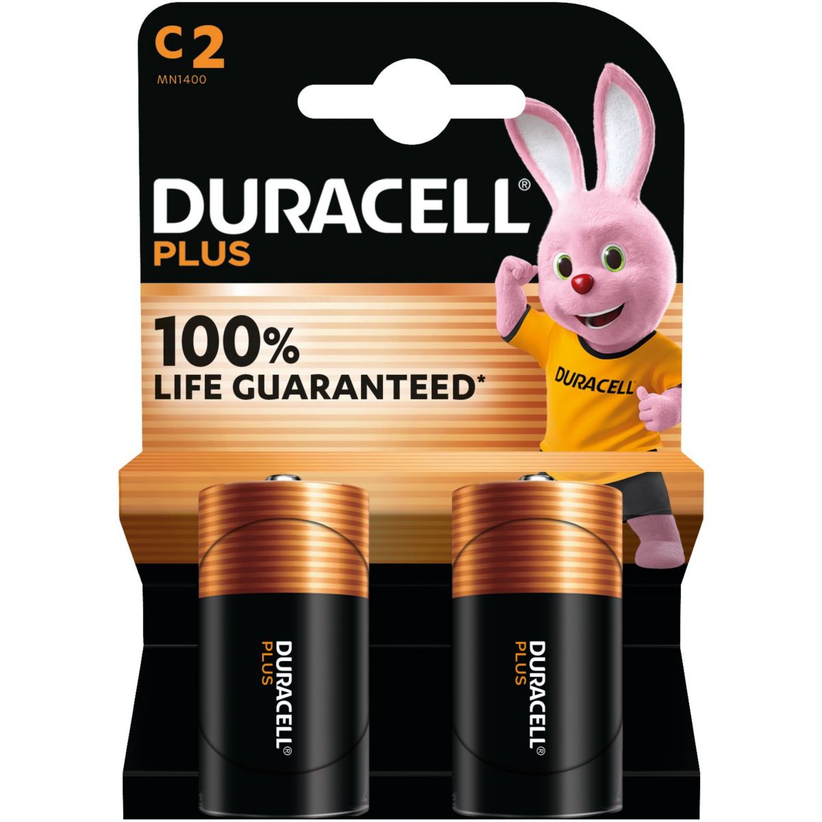Bateria alkaliczna Duracell Plus LR14 1,5 V zestaw 2 sztuk