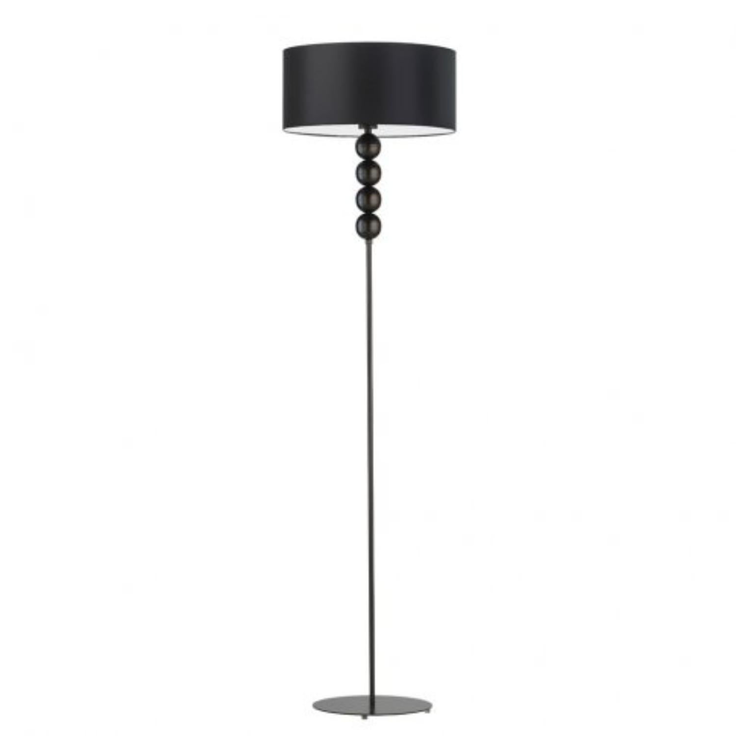 Lampa stojąca podłogowa z abażurem walec IKO