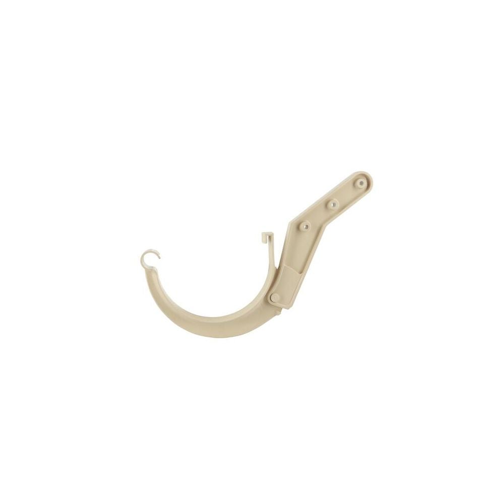NICOLL Crochet chevron orientable plastique 25 sable - 3