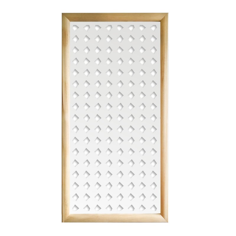 HALLOWEEN - Prostokątne moduły dekoracyjne z drewna i PVC - Rozmiar 73x148 cm - Grubość 64 mm - Kolor wewnętrzny BIAŁY