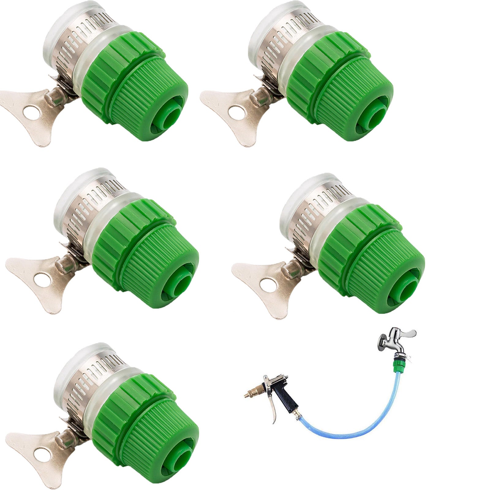 10 Pièces Connecteurs Tuyau Réduction 5-12mm - Raccords Extension Urinoir Féminin Et Tuyaux