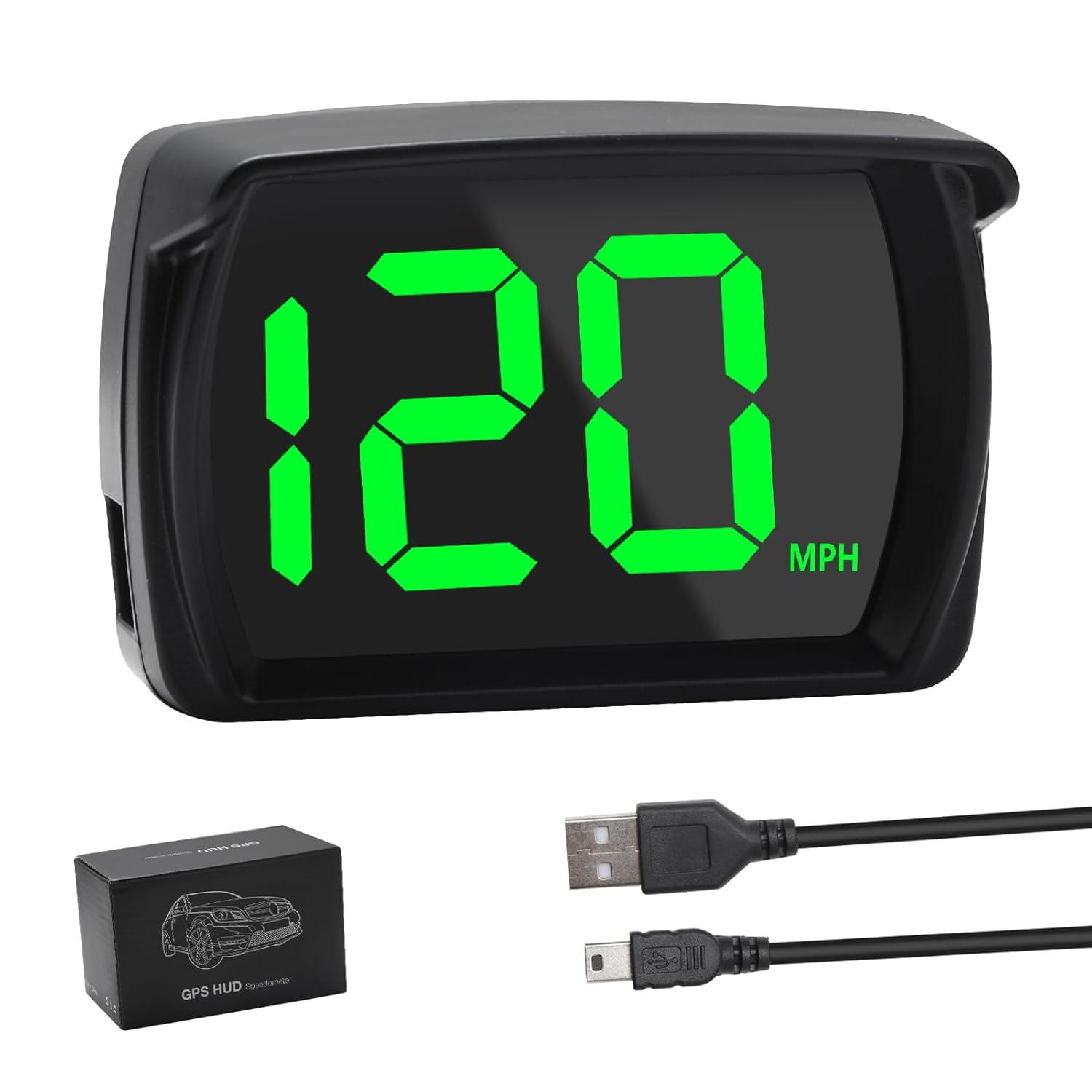 TACHIMETRO DISPLAY HEAD Up Universale Auto Digitale GPS Speedo MPH KM/H