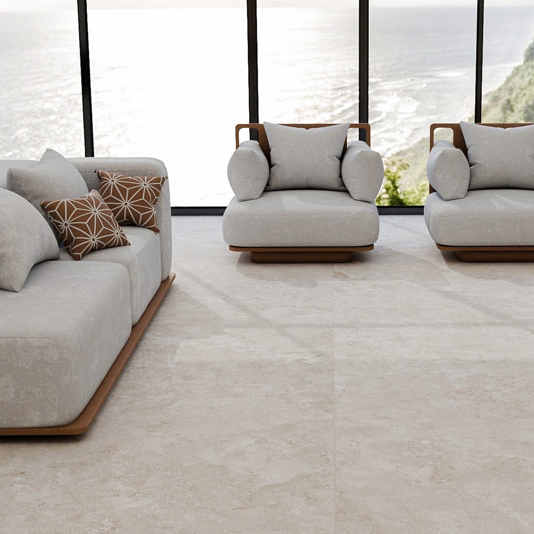 Ice Cross Beige - Travertino - Piastrelle 60x120 cm 9 mm - STC 4001 60x120 MATT R9 9 mm - 2