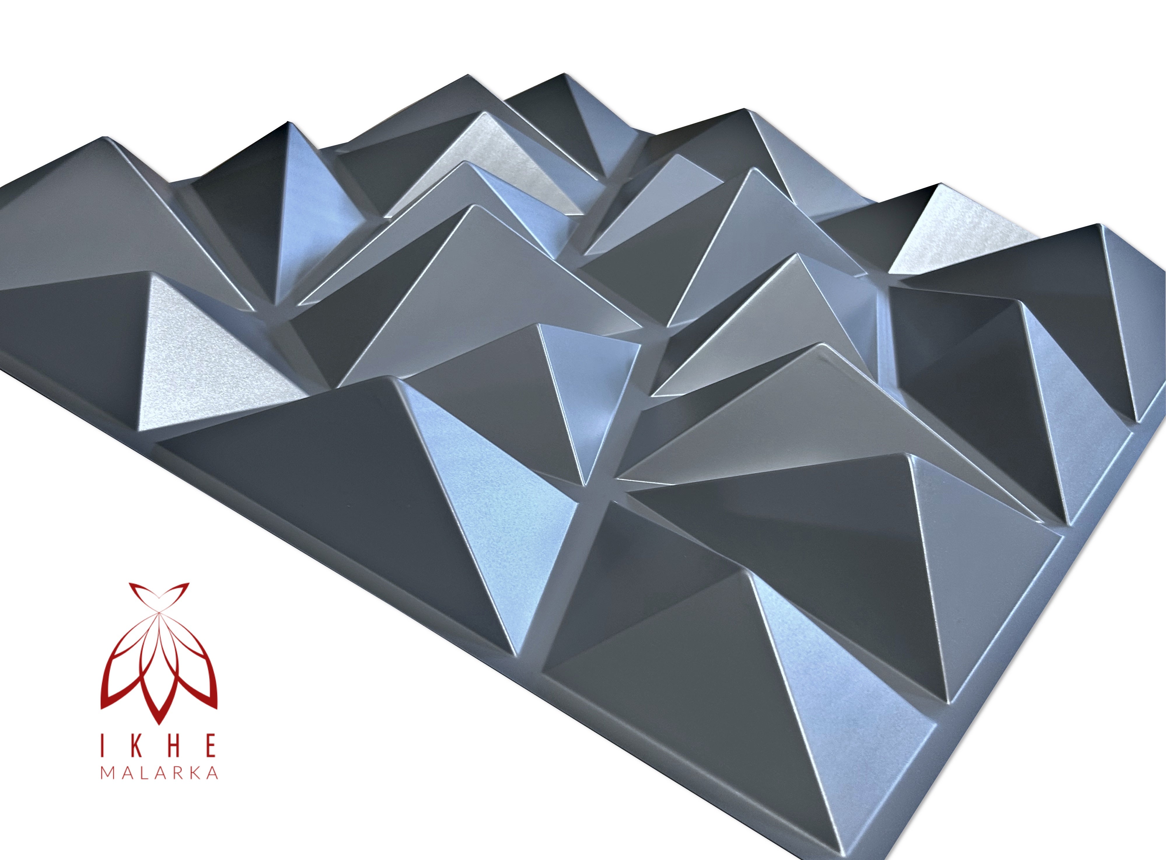 Lot de 12 panneaux muraux 3D en PVC – 3 m² – Effet 