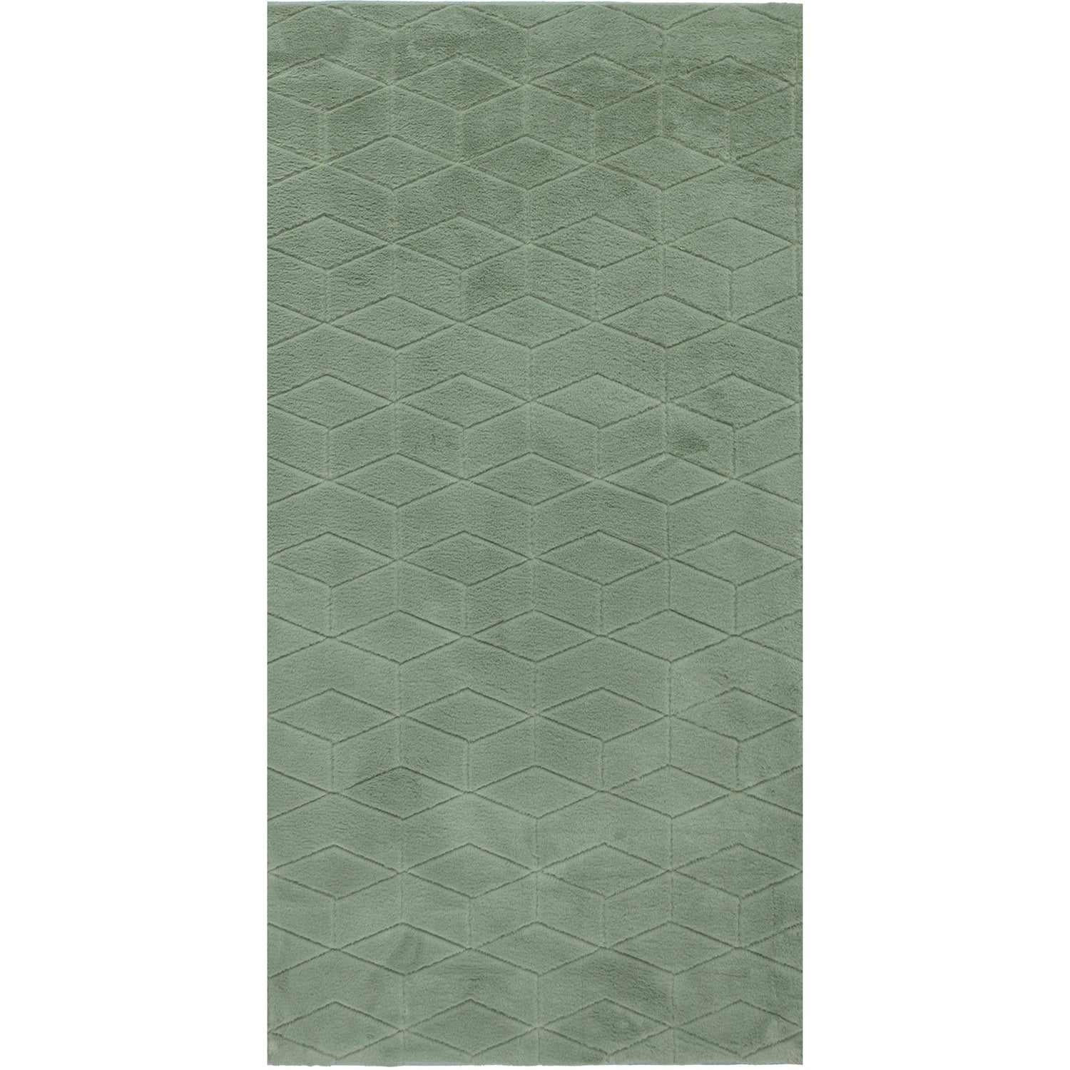 Dywan pluszowy Rabbit Prestige 70x140 cm OEKO-TEX zielony