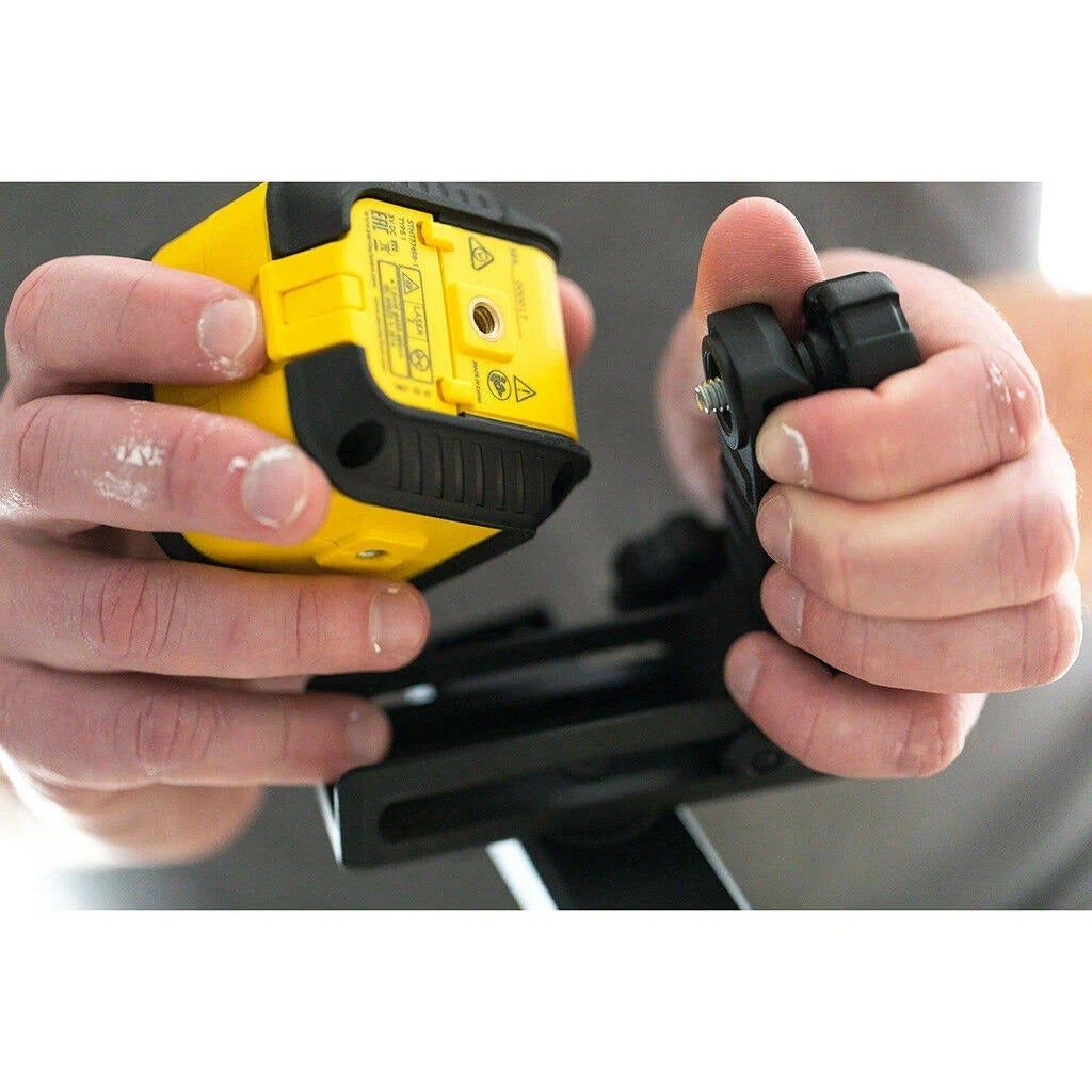 Niveau laser rouge Stanley Cross360 360° 25 m avec fixation Quicklink – STHT77498‑1 - 7