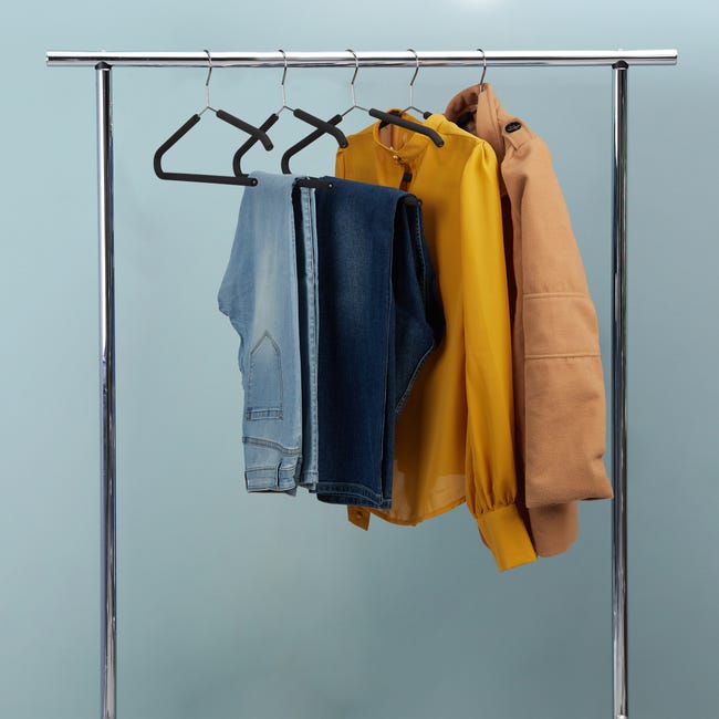 Juskys Set Da 50 Grucce Appendiabi Con Velluto Floccato - Foto 7