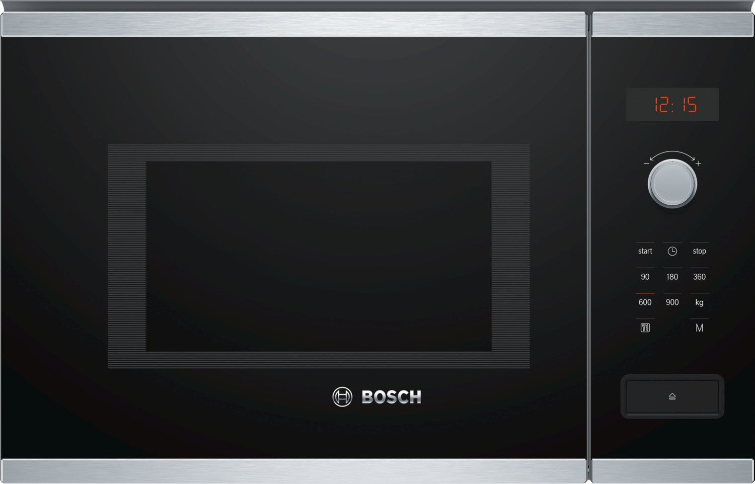 Four à micro-ondes encastrable Bosch Serie 4 BFL553MS0 Micro-ondes combiné 25 L 900 W Noir, Acier inoxydable - 2