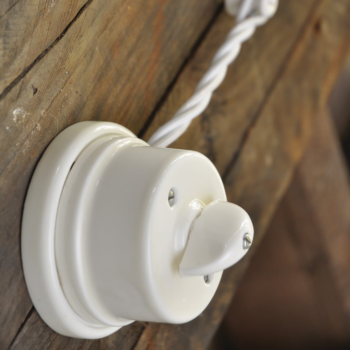 DRESS - Interruttore/Deviatore Rotativo Napoleone in Porcellana - 3