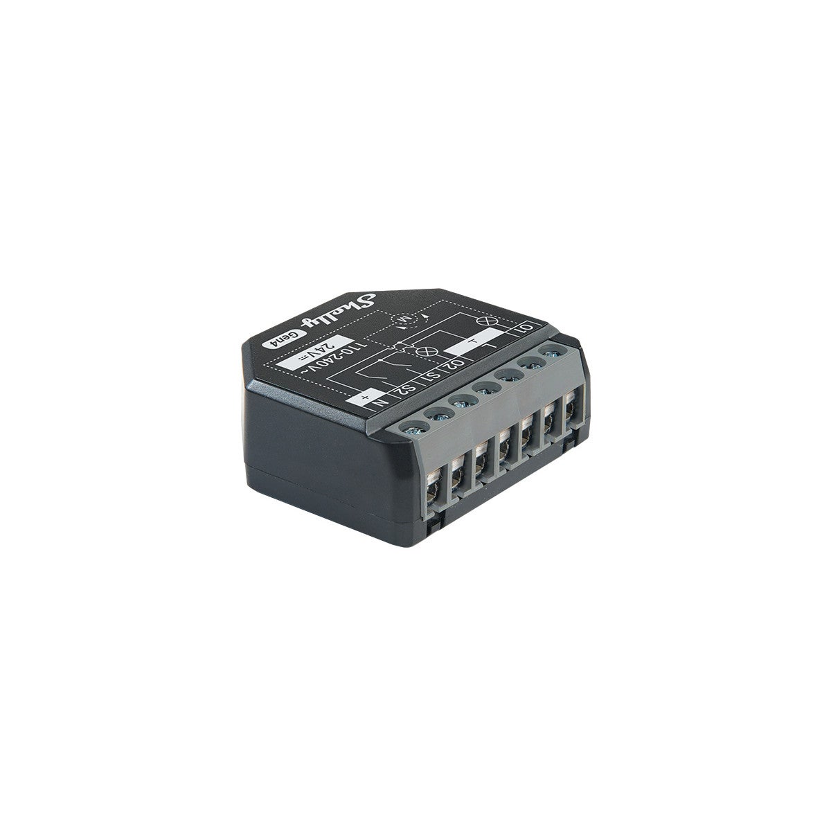 Shelly Negro Interruptor Inteligente 2Pm Gen4 Pack 2 Unidades Matter Wifi - Imagen 2