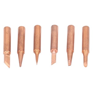 10pcs punta per saldatore 900M T punta per saldatura senza piombo in rame diamagnetico 0,8d/0,5c/1C/LB/B/I/K stazione di saldatura  1420
