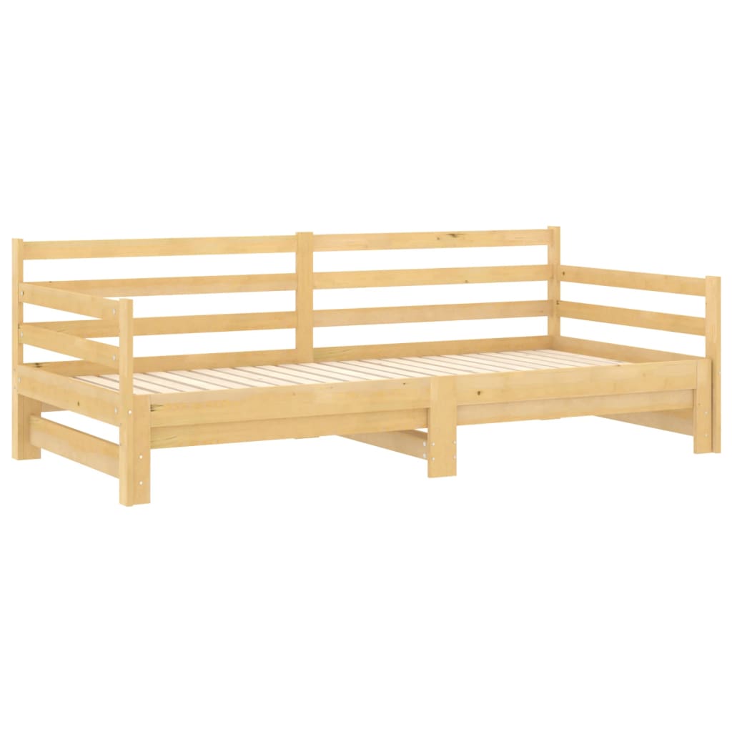 Lit coulissant sans matelas 2 x (90 x 200) cm - 6