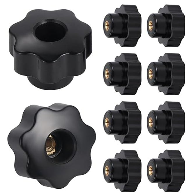 Écrous De Poignée Filetés étoile - Lot De 2 - Pour Rail De Benne De Camion, Tente, éclairage - Réglables à La Main