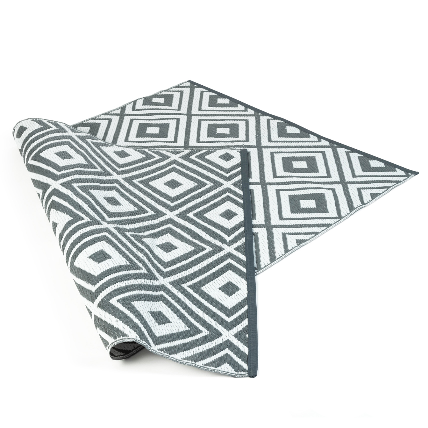 Tapis extérieur ELMA gris 270 x 370 CM - 4