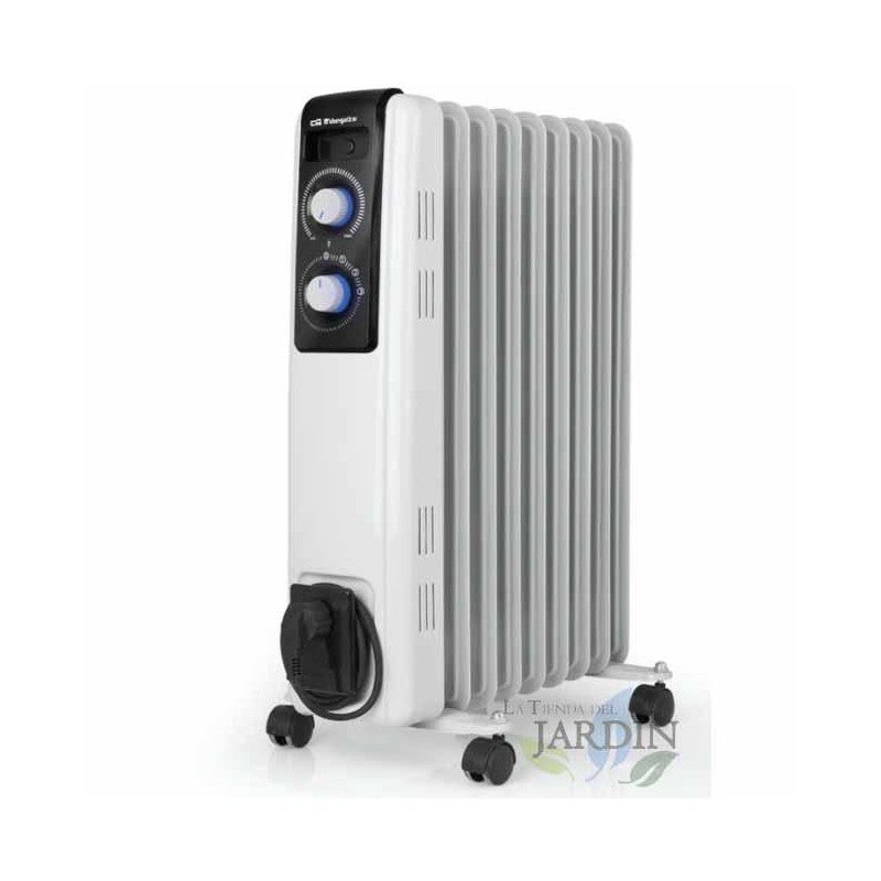 RADIATEUR BAIN D'HUILE DELONGHI 12 ELEMENTS 2500W - V551225/BLANC
