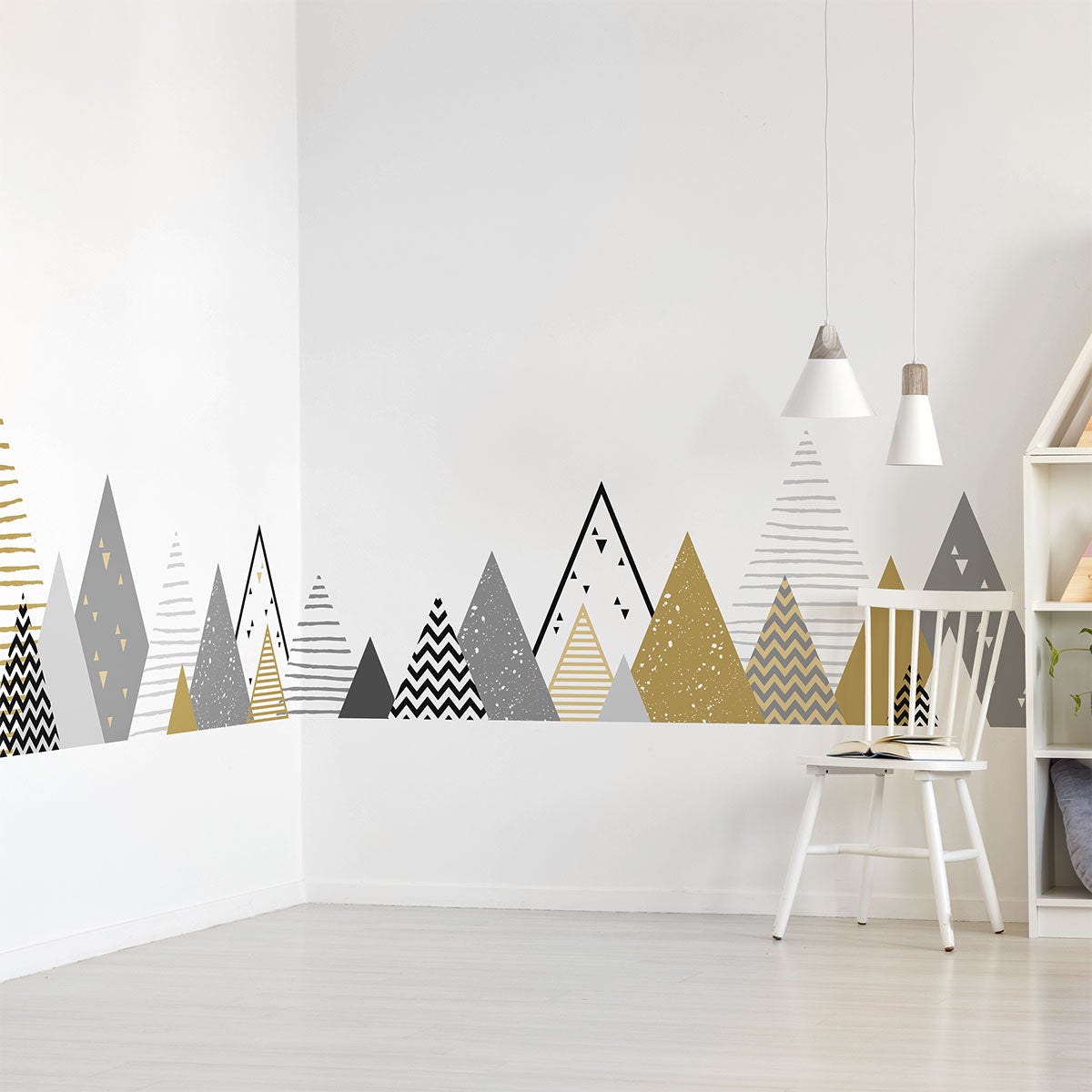 Adesivo bambino di montagna scandinavo gevika - Sticker adesivo - adesivi murali - 50x85cm - 3