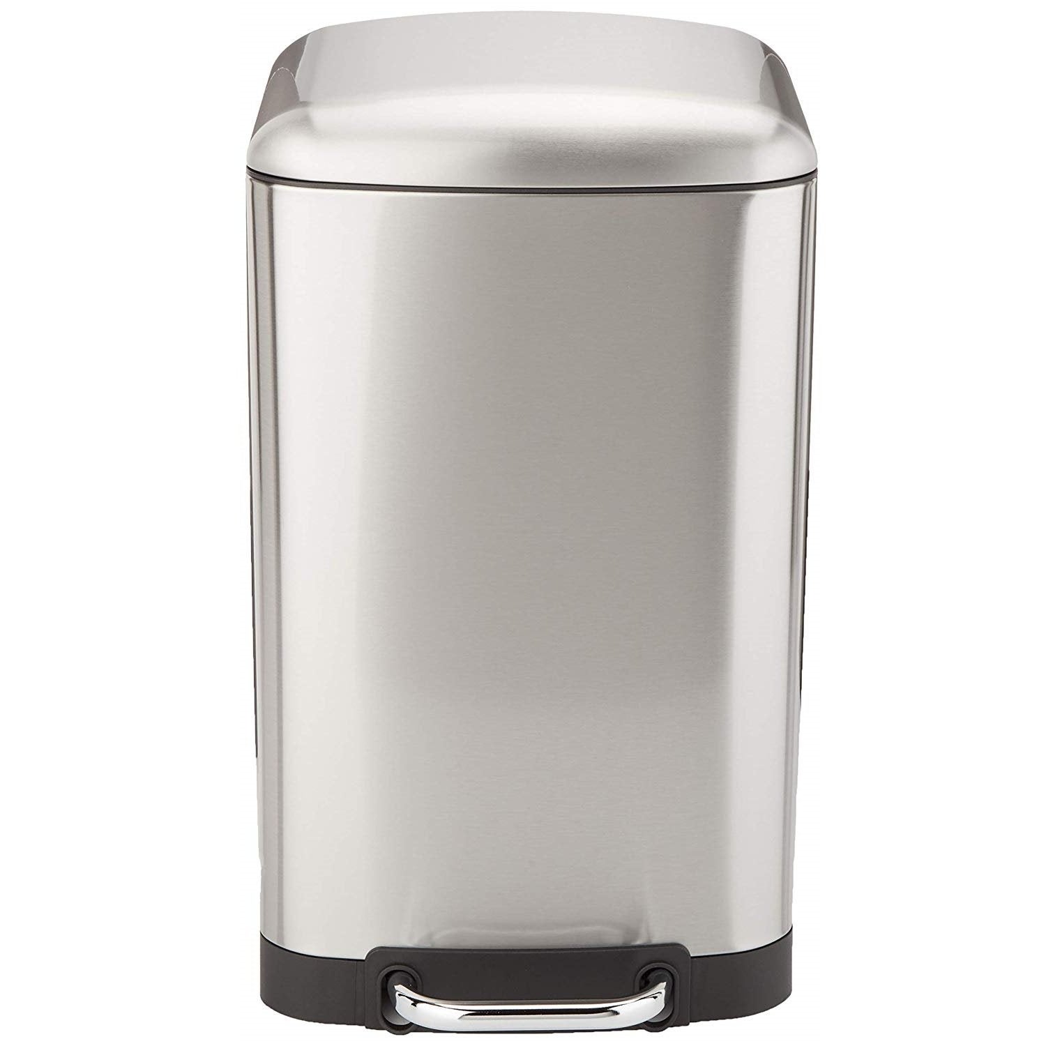 Kosz na Śmieci z Pedałem Inox GREENWICH srebrny 30L