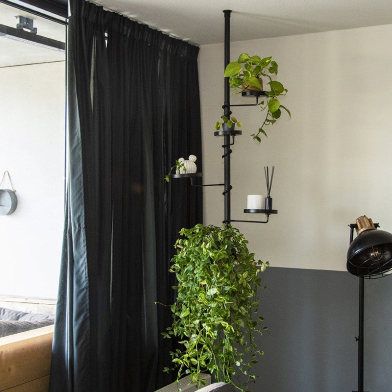 Étagère télescopique L Noir Esschert Design BV - 9