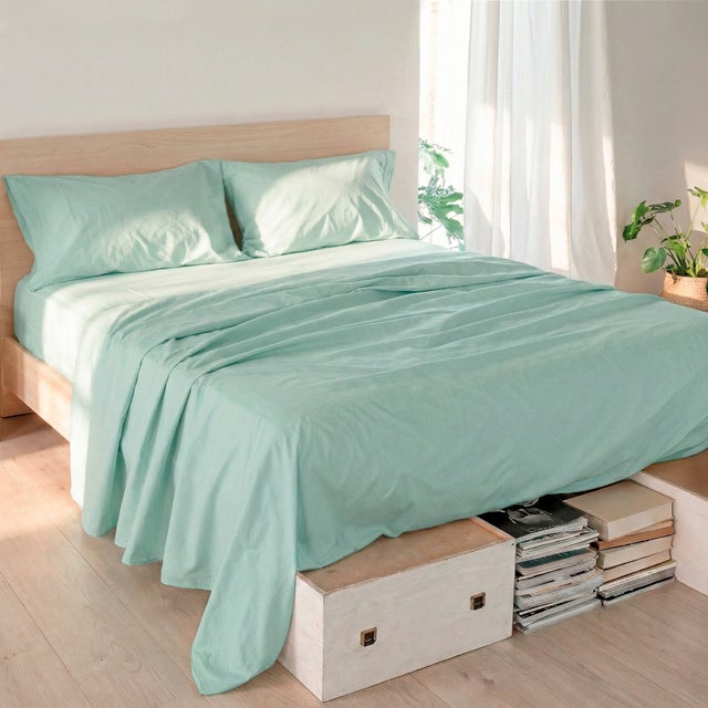 Basic Drap Menthe 260x270 cm