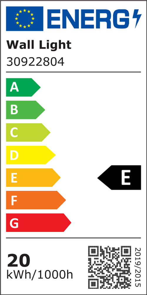 COMELY Lámpara de Pared para interiores,Diseño moderno de 12 W, luz LED Blanca cálida para Dormitorio y sala de estar, 3000 K, 30 x 11,5 x 4,5 cm. - 7