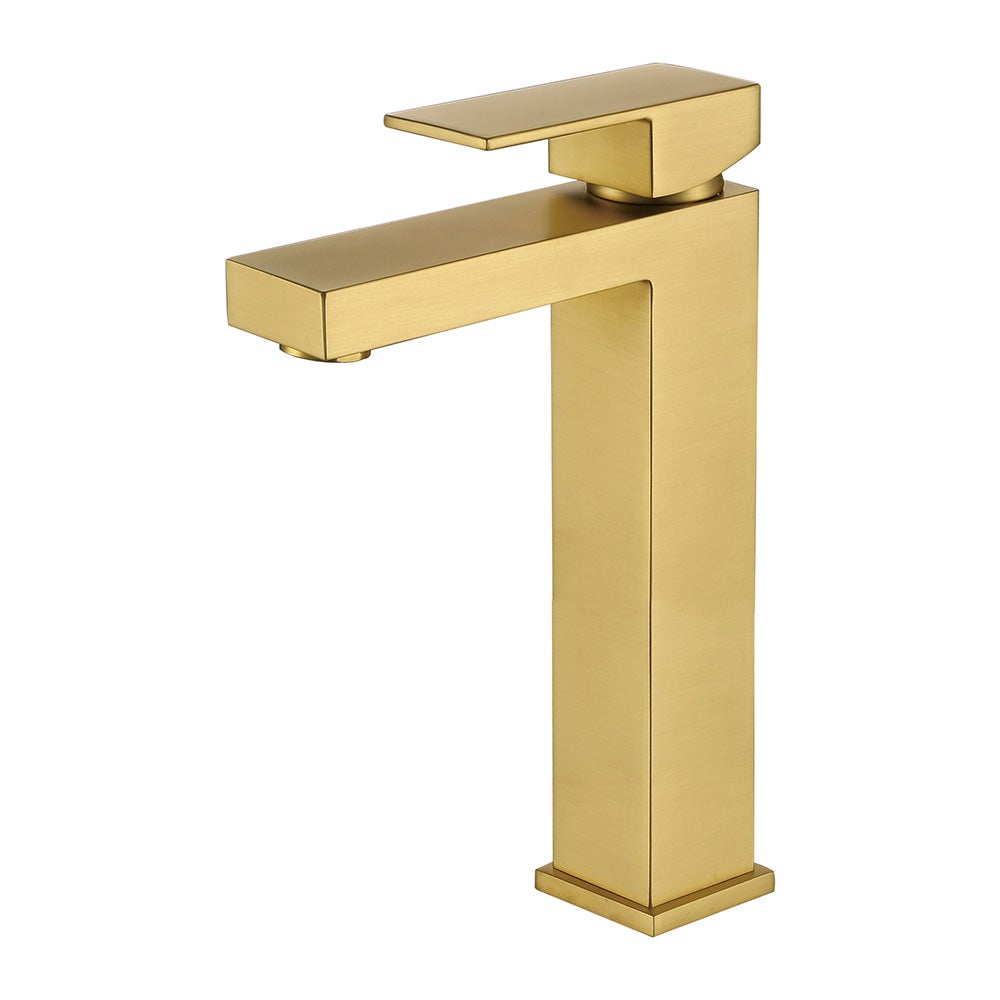 Robinet mitigeur lavabo PICO or brossé