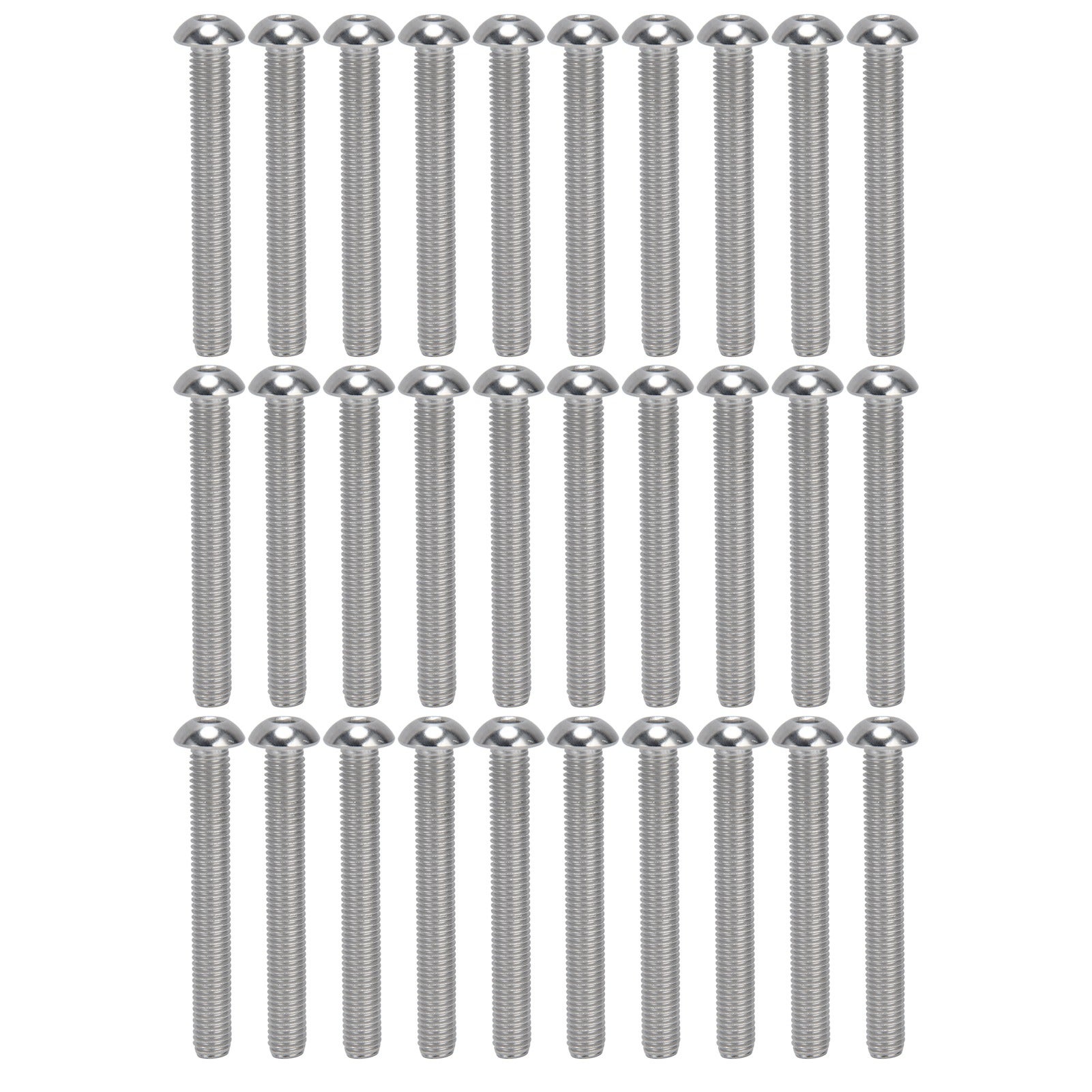 Vite metrica masidef testa cilindrica m5 - mm.30