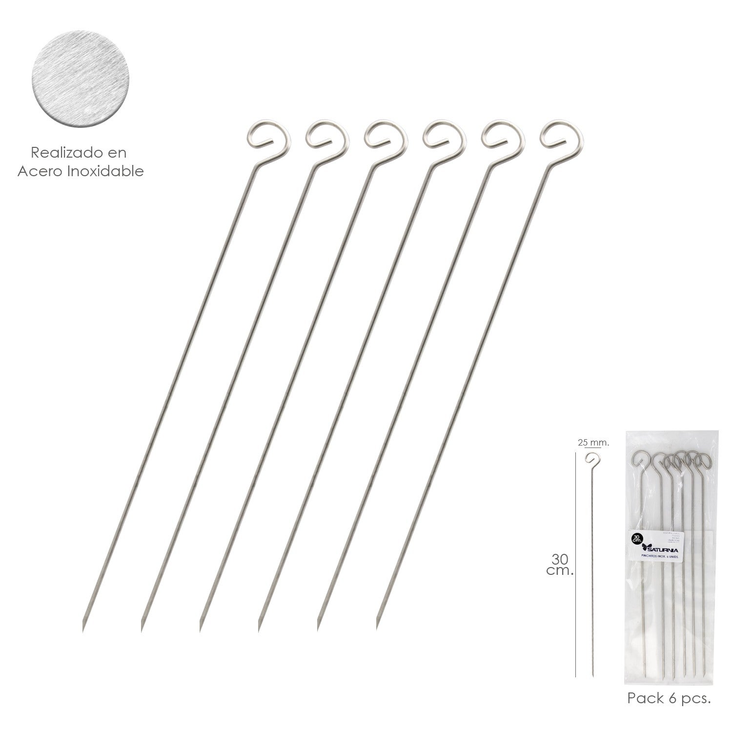 Recensione Set di Spiedini in Acciaio Inossidabile BBQ-Toro