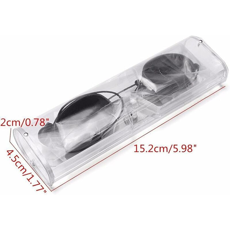 Cache-œil protection contre la lumière laser Lunettes de sécurité IPL pour patient de clinique beauté - 3