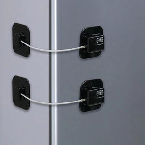 Cao Lucchetto A Combinazione Con Cavo Retrattile 1 Metro – Grigio/Blu, 3 Cifre, Acciaio Inox, Per Bici, Bagagli, Casette - 5
