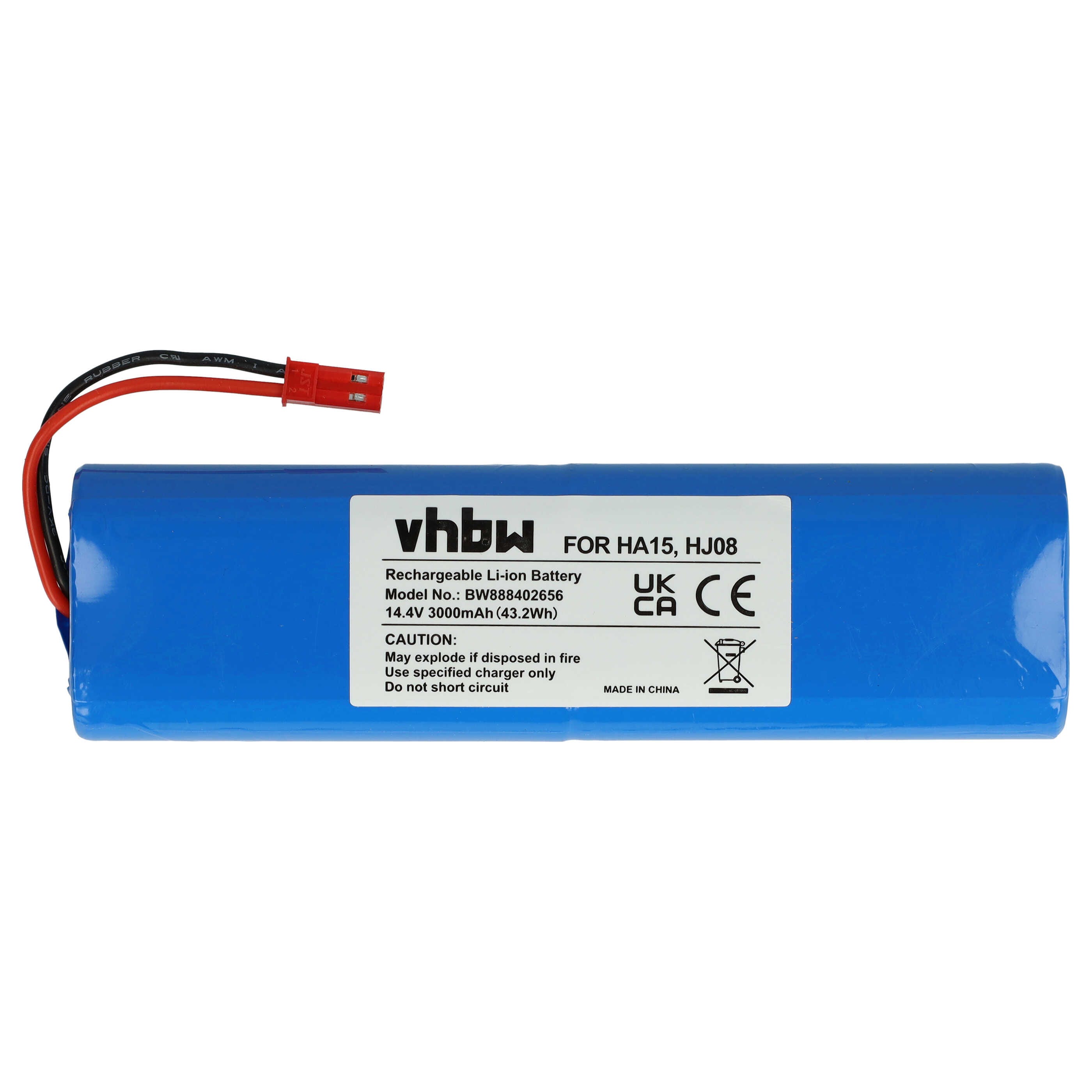 Vhbw Batterie compatible avec iLife X3, DF43, DF45, V3s Pro, V3s