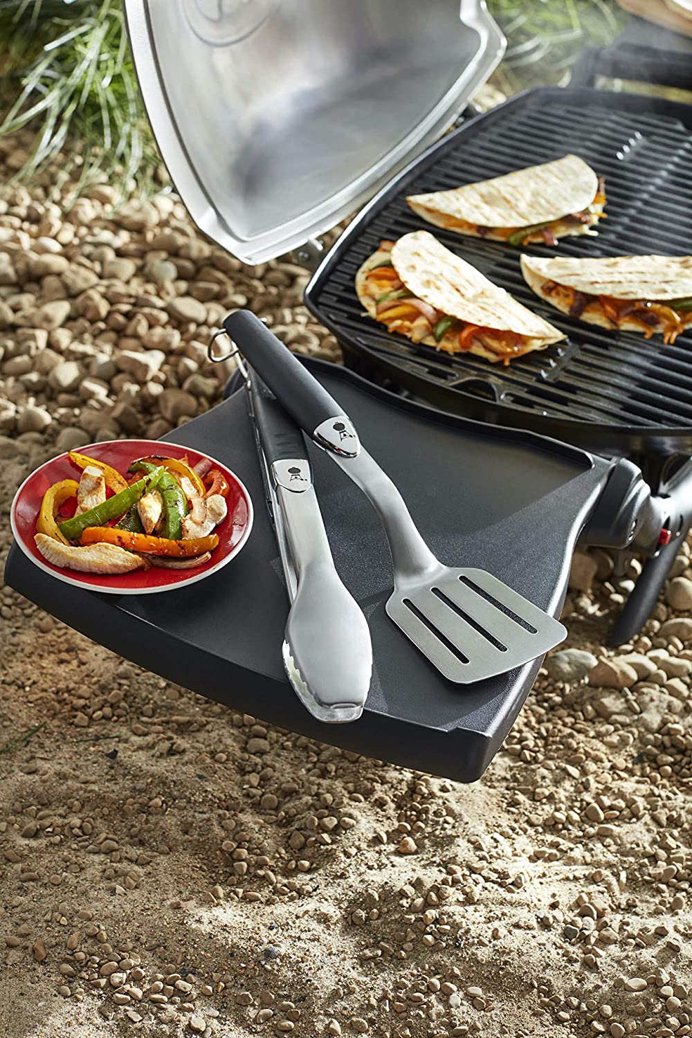 Set di accessori per cibo per barbecue in inox WEBER L 8 x L 15 x H 46 cm - 6