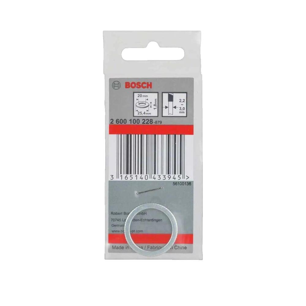 Pierścień redukcyjny Bosch Model H 25,4 x 20 mm grubość 1,8 mm srebrny - 2