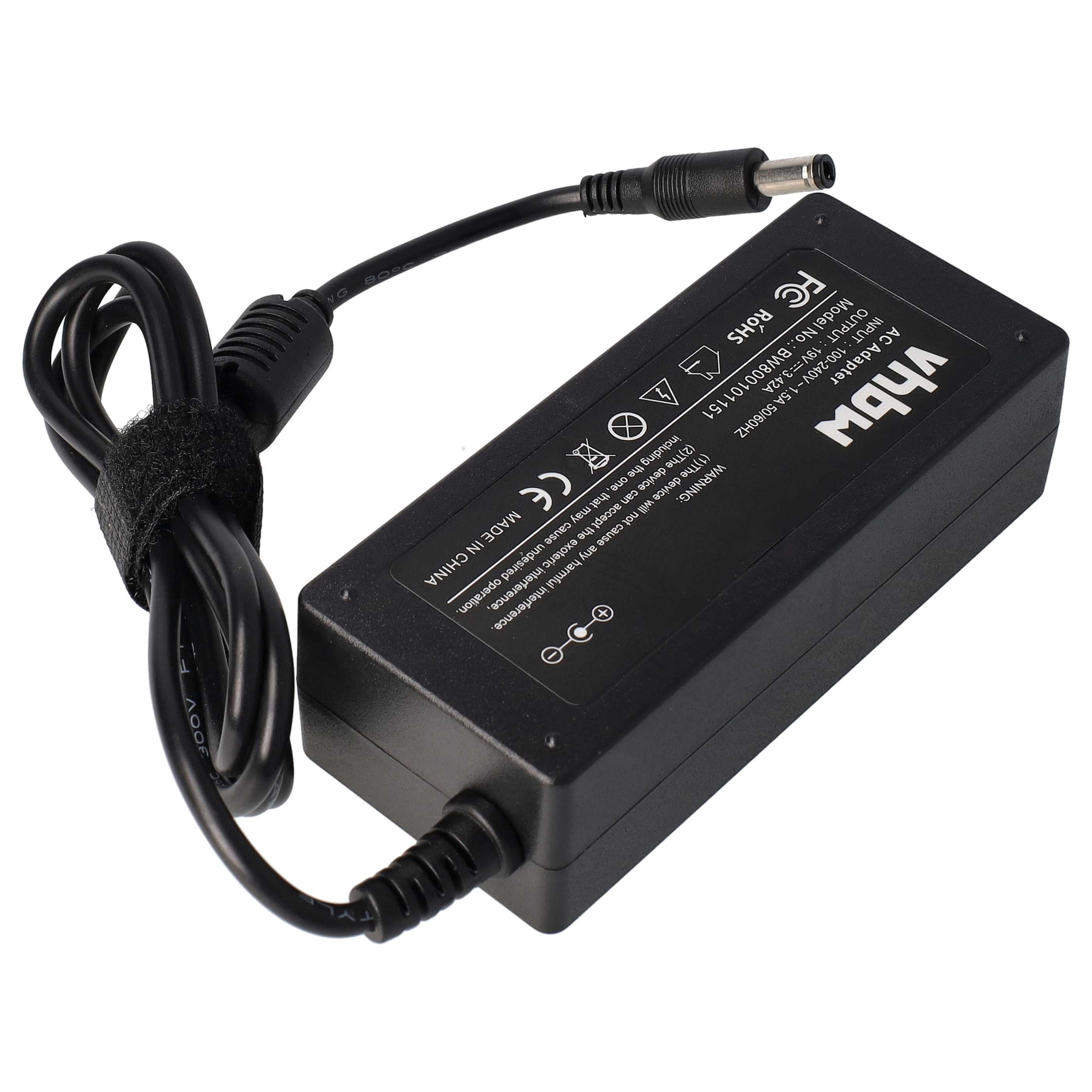 vhbw chargeur compatible avec JBL Xtreme, Xtreme 2, Xtreme Plus & FUGOO XL - (19V, 3.42A, 65W) - 3