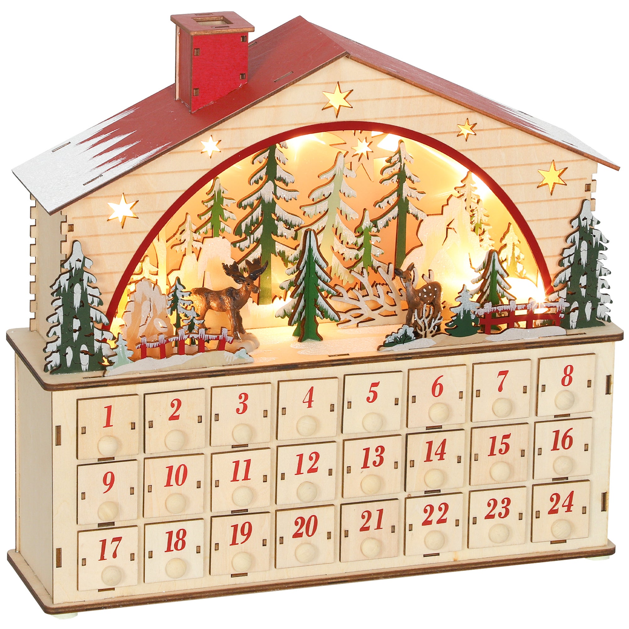 Calendrier De Lavent Lumineux