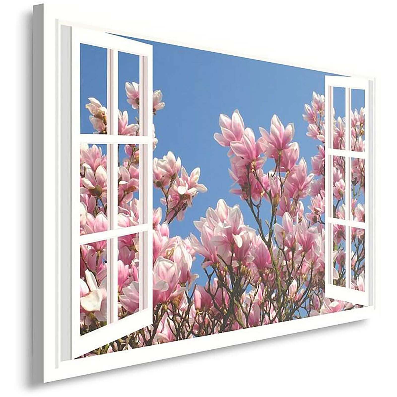Tableau magnolias en fleurs - 80 x 60 cm - 2
