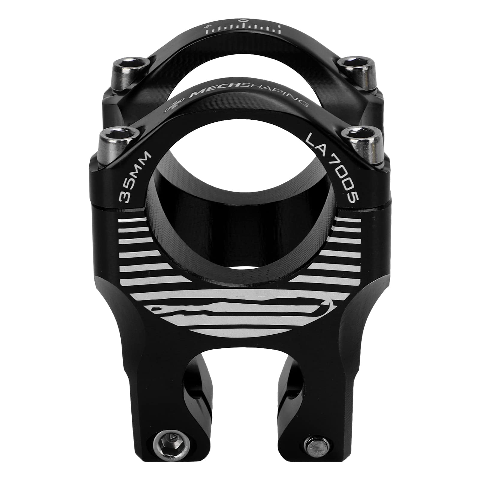 Potence De Vélo Fixie PRO+ – 22,2 Mm – Noir – Acier – Pour Vélo De Piste/route