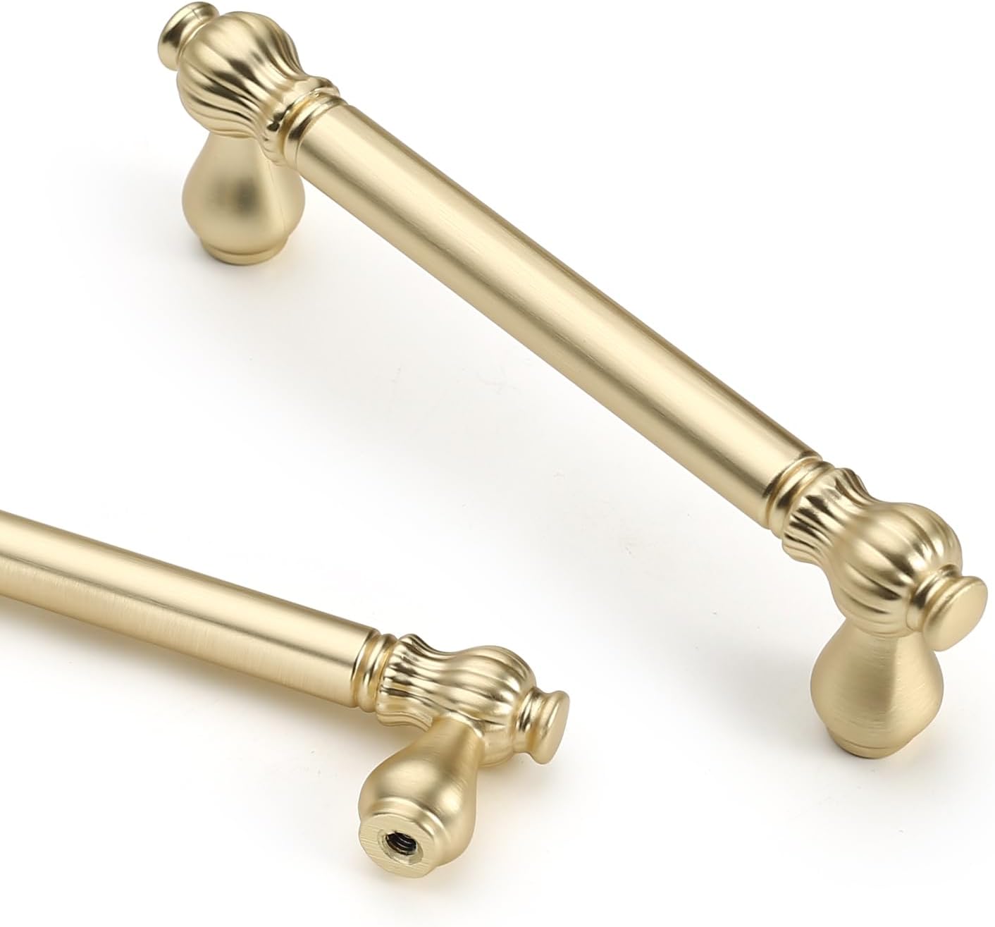 Coinkoly Lot De 10 Poignee De Meuble Cuisine Noir&Doré Poignées Poignet