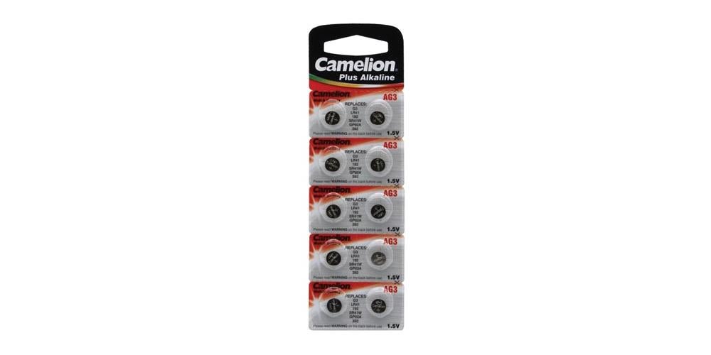Pile Bouton Pour Montre 1.5V-28Mah Lr41/Ag3 (10 Pcs/Bl) - 2