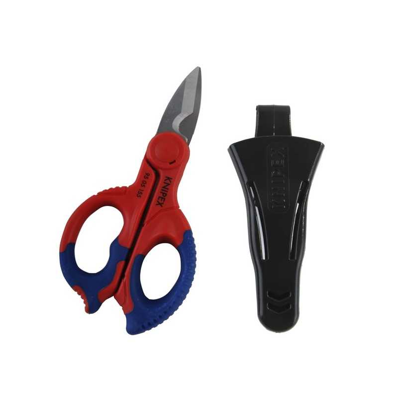 Nożyczki do Cięcia Kabli Przewodów dla Elektryka 155mm KNIPEX 95 05 155 SB