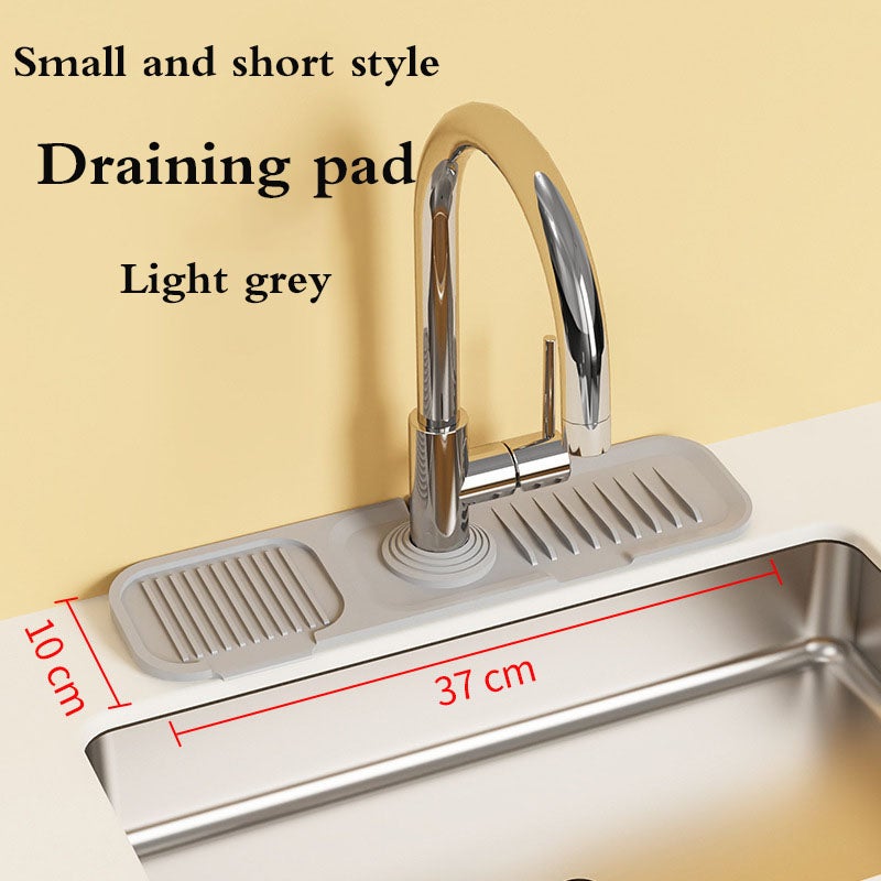 Proteggi Schizzi Con Ventose Generico Proteggi Schizzi Lavello | Protezione In Silicone Per Lavandino Bagno | Resistente Al Calore Antiodore E AntiGraffio Accessori Cucina Per Mantenere Asciutti E Puliti I Piani Di