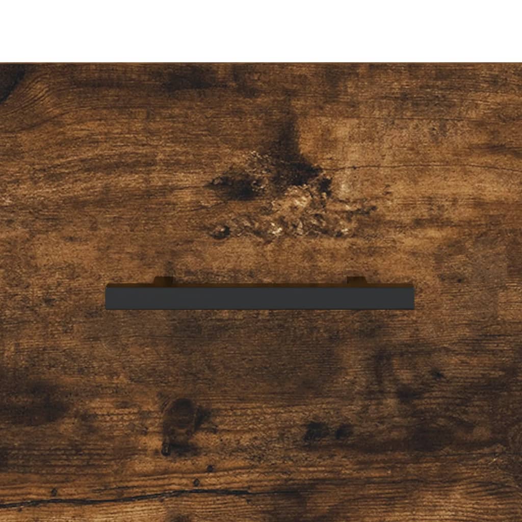 vidaXL Table de chevet chêne fumé 40x35x47,5 cm bois d’ingénierie - 9