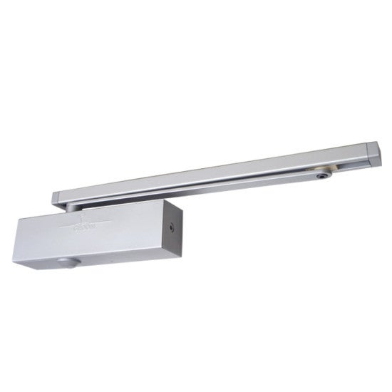 Ferme porte Groom type 3500 BC pose type G force 3-5 avec frein à l'ouverture blanc 9016