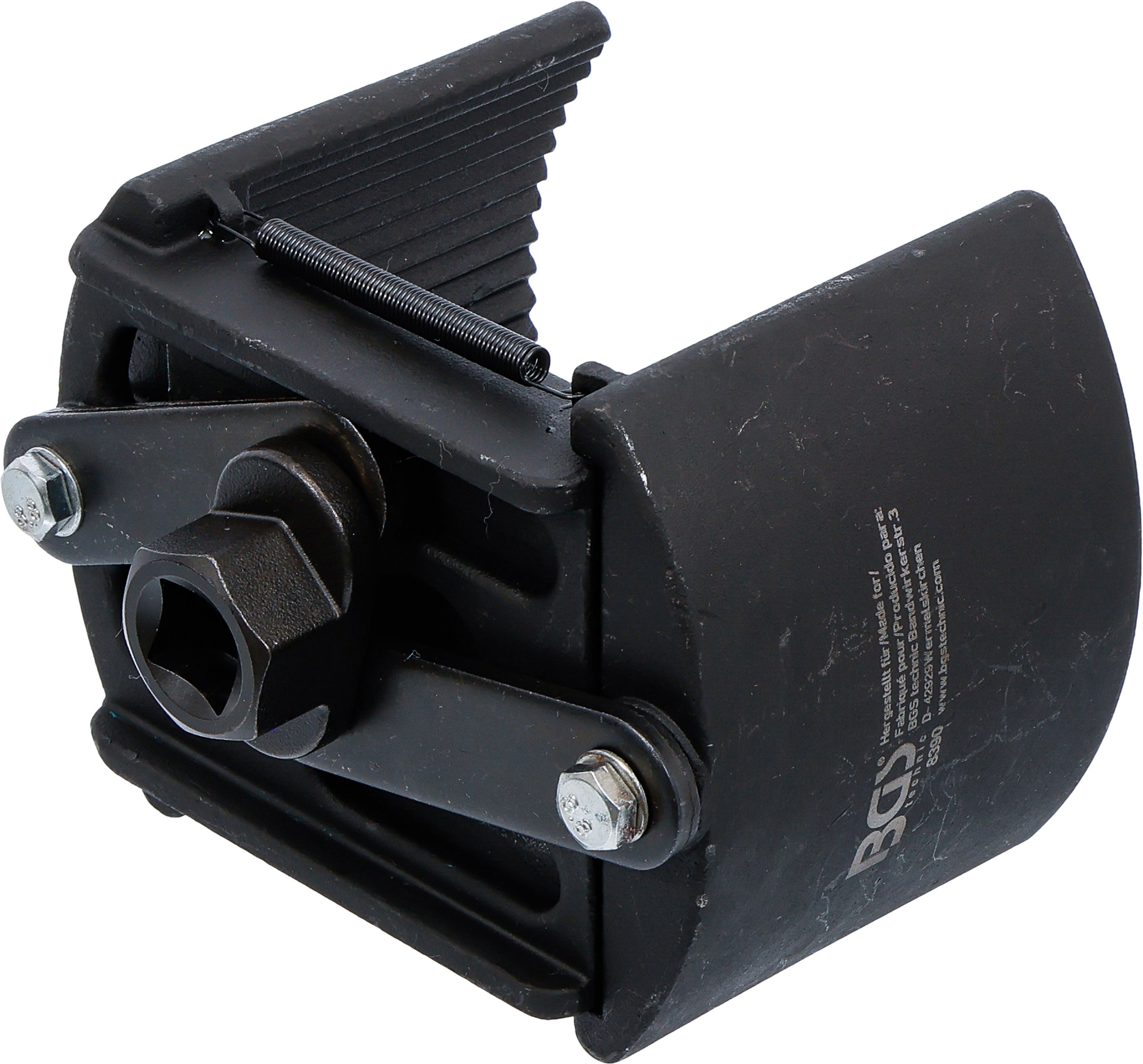 Klucz do filtra oleju BGS Universal Napęd kwadrat wewnętrzny 12,5 mm (1/2") Ø 110 - 140 mm - 8390