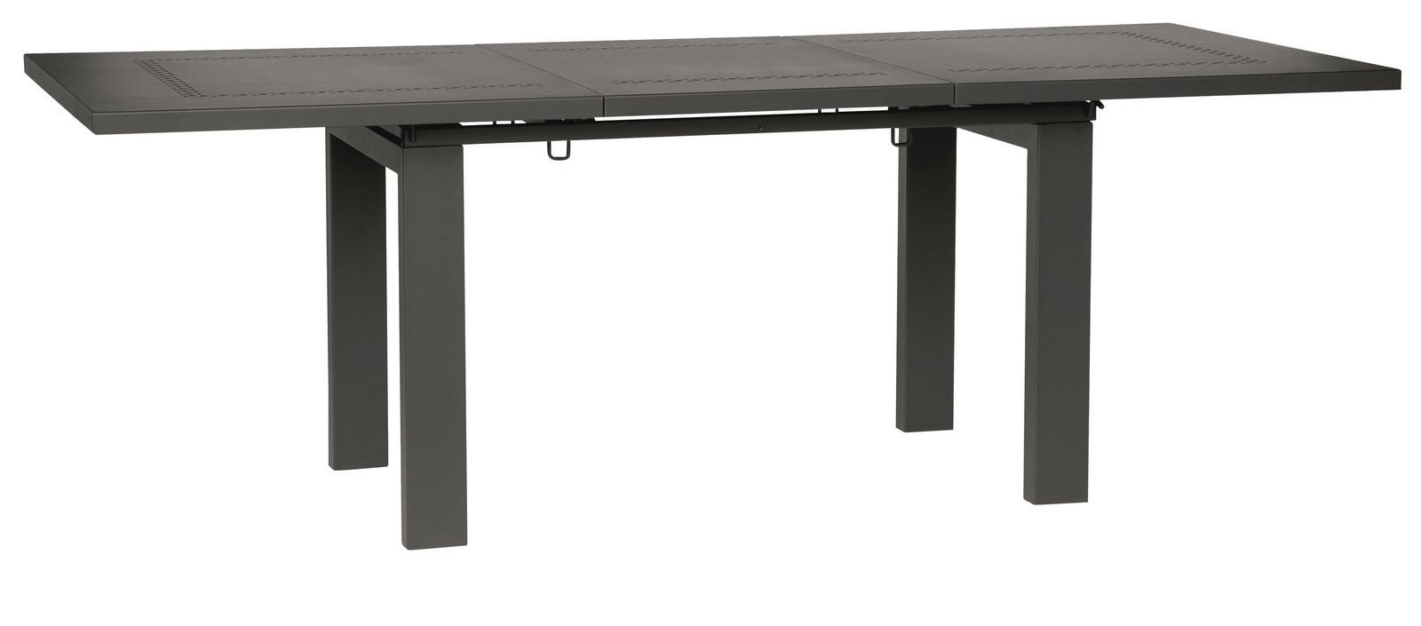 Helios XL | Table de jardin extérieur gris anthracite extensible de 2 à ...