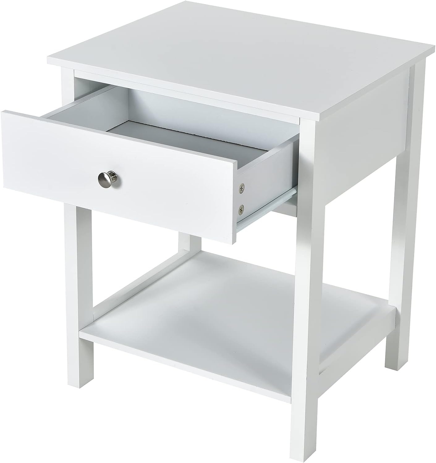 Comodino Stile Industriale Con Un Grande Cassetto Collezione MILOS Colore Rovere Grezzo 83915610