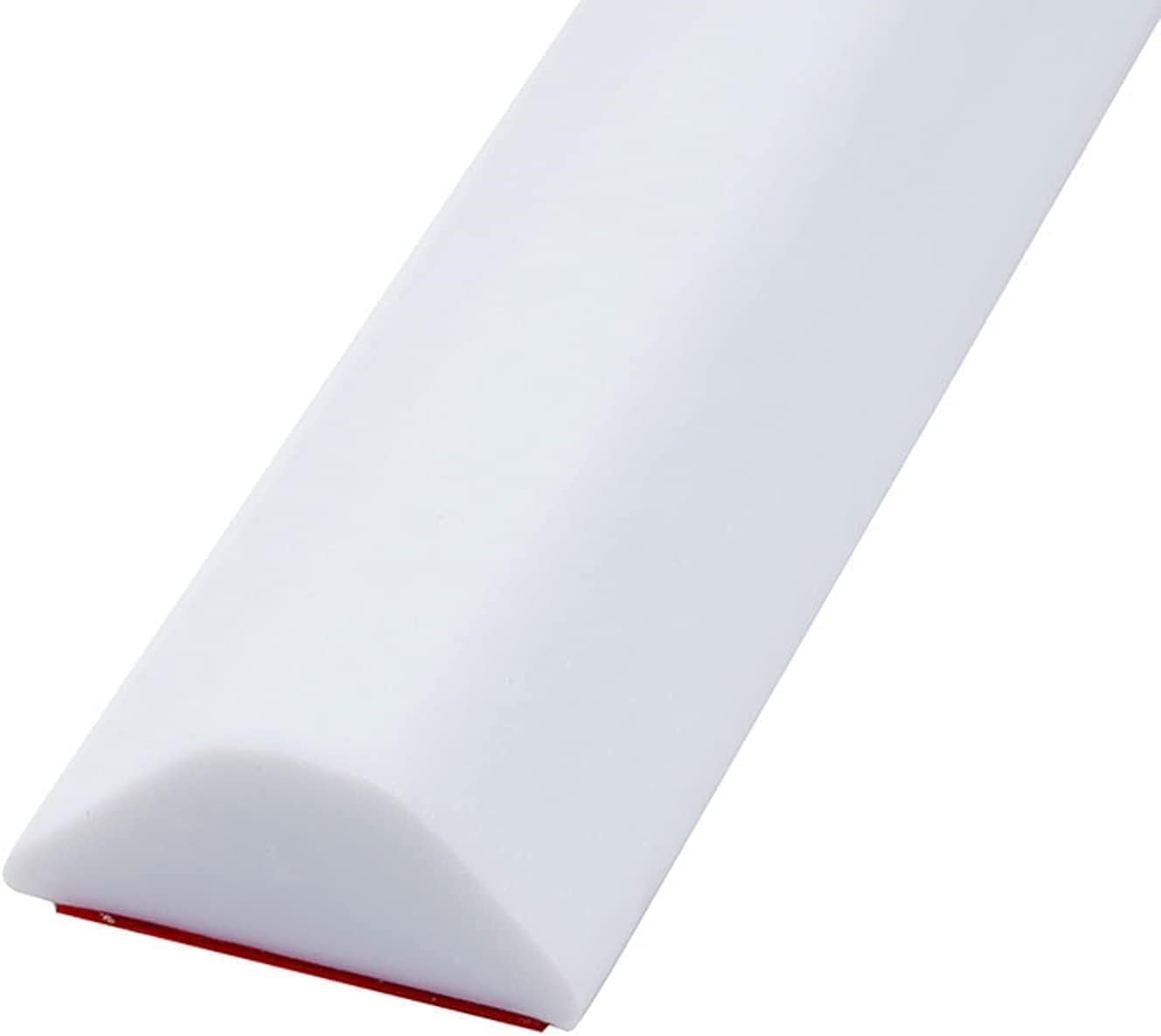 Próg prysznicowy samoprzylepny, bariera wodoodporna, prysznic, 100 cm, wys. 1,5 cm, biały