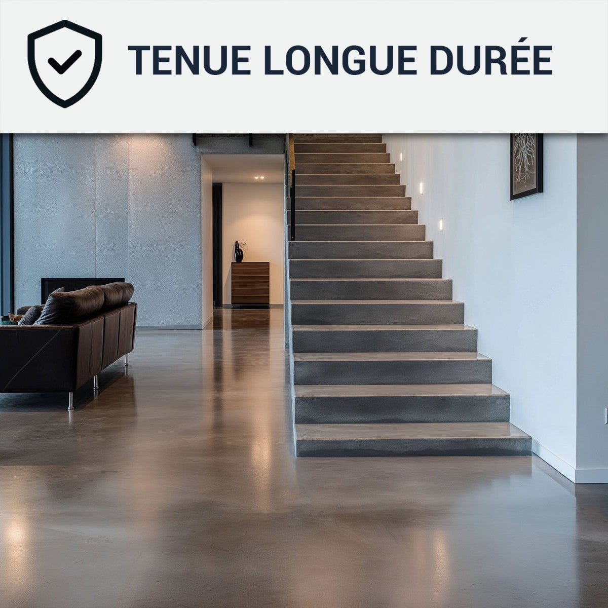 Vernis béton, extérieur ou intérieur, dalle, ciment, enduit : EASYCONCRETE - 5 L - ARCANE INDUSTRIES - 2