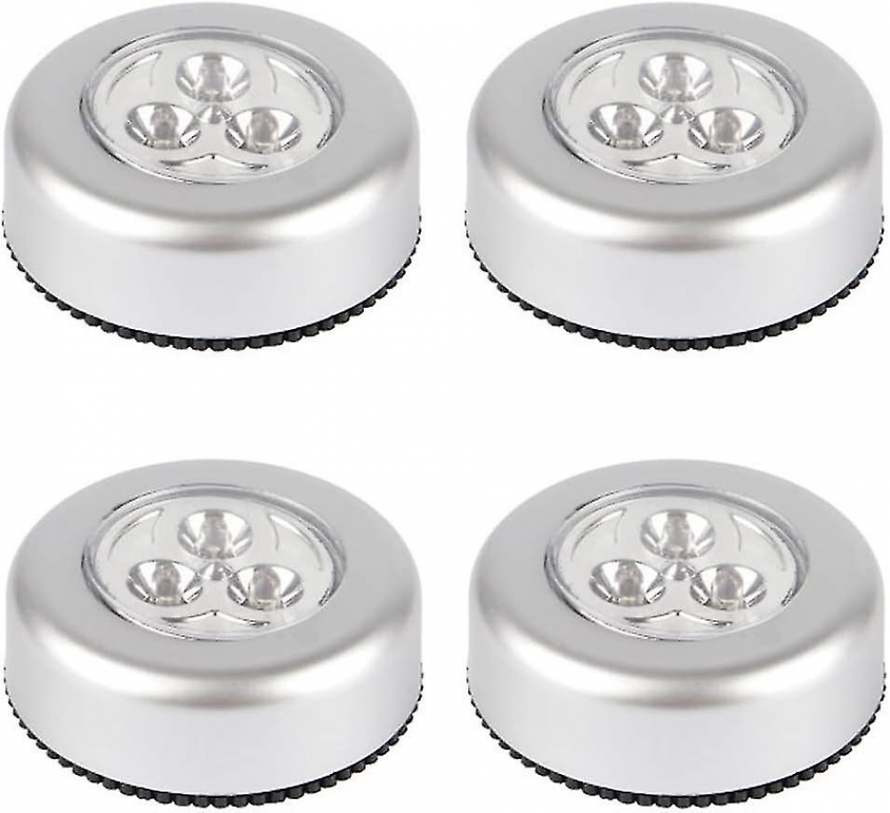 Lámparas táctiles LED a batería (paquete de 4) | Leroy Merlin
