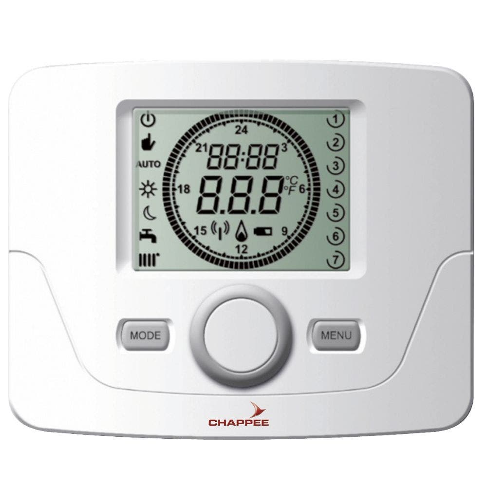 Thermostat d'Ambiance Filaire Modulant Programmable C7108528 Chappée — free download